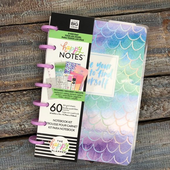 The Happy Planner Mini Happy Notes Kit - Mermaid - Picture 2 of 5